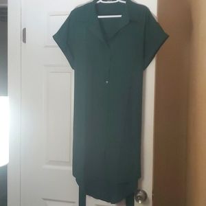 Shein curve shirtdress NWOT